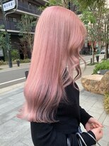 ミル 心斎橋(MIL)&nbsp;ミルクティーピンクベージュ/透明感カラー/髪質改善/心斎橋