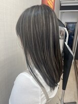 モアヘアーセカンド(MORE-HAIR Second)&nbsp;ブリーチなしWカラーとコントラストハイライト