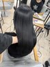 【うねりを抑えて艶を出したい方◎】カット+縮毛矯正+TR_￥21000 【原宿駅】