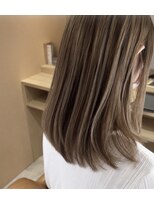 リールヘアー 久留米店(rire hair) ナチュラルベージュ/ブリーチなし/艶髪/20代30代40代50代