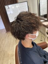 レガ(le ga) 【メンズ】強すぎないツイストスパイラルパーマ!