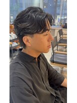 キャンバス バイ ネオリーブ 横浜西口(Canvas by neo.)&nbsp;横浜★メンズ毛流れメンズパーマフェザーパーマ