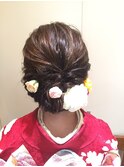 【Neolive & 渋谷店】振袖に合う ヘアセット