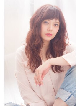 アドラーブル 駅南店(adorable) 大人かわいい☆ショートバング×フェミニンゆるふわロング