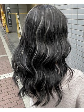 ピヨン 心斎橋(piLLon) 3Dハイライトカラー☆ダークグレージュ