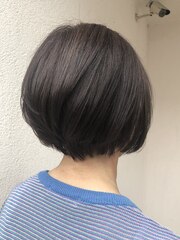 40・50代【イルミナ☆グレイ】梅雨の紫陽花色color　×髪質改善