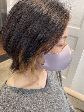 リアン ヘアー(Lien hair) フレーミングインナーカラー