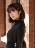 愛されナチュラルボブ