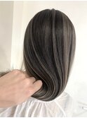 大人気の美髪カラー♪透明度たっぷりのソフトグレージュ