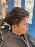 【Lond GALLMAN  Hide】MEN'S HAIR/2ブロック/メンズショート