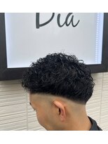 ディア(Dia) パーマ×フェードスタイル