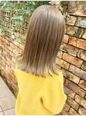 【1ミリにこだわるカット×髪質改善】/ミルキーベージュ