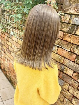 ブランシェ(branche) 【1ミリにこだわるカット×髪質改善】/ミルキーベージュ