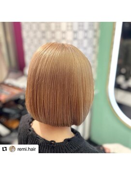 ルフレ 新宿本店1st(Reflet) お客様カタログ＃新宿髪質改善ブリーチハイトーンエクステ韓国