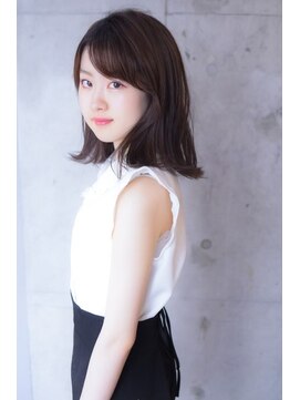 ヘアアンドビューティー ストーリア(hair&beauty STORIA) 【STORIA品川店】外ハネミディアム