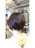 ふんわりショートレイヤー