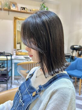 ロンドアベニール 北千住(Lond avenir) きりっぱなしロブ☆美髪ボブ/美髪矯正[北千住]