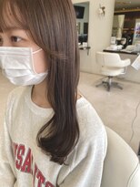 アメイジングヘアー 美沢店(AMAZING HAIR)&nbsp;レイヤーカット/フォギーベージュ/愛されロング/透明感