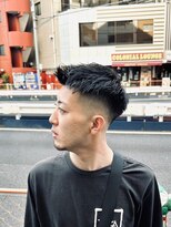 スカット 新宿(Sucut)&nbsp;ダークアッシュ/カルマパーマ/ベリーショート<理容室>[新宿]