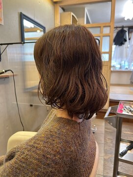 シバヘアー(shiba hair) ゆるふわパーマ