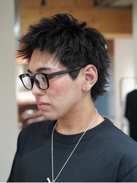 クオル 立川(QOL) 大人スパイキーショート 無造作ヘア 短髪 ニュアンスショート