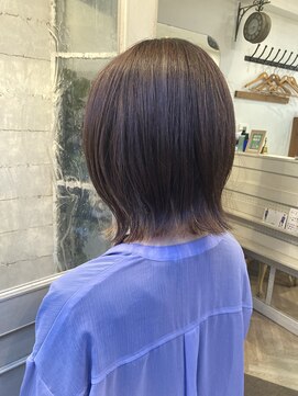 シェノン 赤羽店(CHAINON) ボブレディース外はねカラートーンダウンナチュラル人気