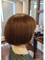 ツヤイロ 島田店&nbsp;40代50代ショートボブウルフカットミディアムレイヤー小顔