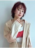 似合わせ小顔レイヤーボブウルフ_渋谷/髪質改善