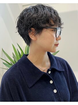 ハル 円山(HARU) ニュアンスパーマ × ヘルシー × マッシュショート