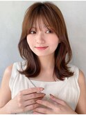 うる艶髪艶感サイドバング前髪似合わせカット20代30代40代◎