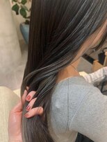 フリップビーアヴェダ(FLIP B AVEDA)&nbsp;本八幡×グレージュ×透明感カラー×ケアブリーチ