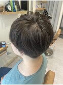 マニッシュ刈り上げショート