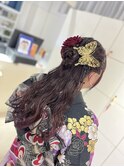 成人式ヘアセット