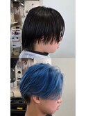 圧倒的透明感！ブルーセンターパート