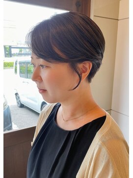 アーチテクトヘア(Architect hair by Eger) 耳掛けショート　オリーブグレー