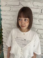 リーホリエ(Lee Horie) レイヤーボブ×ミルクティーベージュ【MOMOKA】