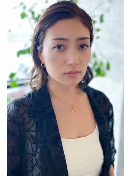 ヘアーアンドメイク サワ 天神店(Sawa) かき上げスタイル