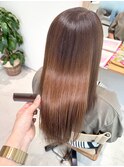 スムースブラウンストレート