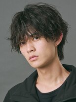 エルマーク 豊中(L-MARK)&nbsp;スパイラルパーマ/ツイストパーマ/メンズ/センターパート/波巻き