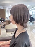 ブリーチありグレージュカラー