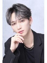 リップス 吉祥寺店 (LIPPS)&nbsp;ホワイトシルバーアッシュバレイヤージュシースルーセンター