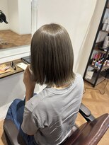 オーダイム(ou' dime) ケアブリーチダブルカラーグレージュカラー