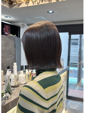 パーク(PARK) ぷつっとボブ×ラベンダーピンク