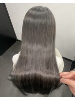 ピリオド 赤坂(Period.)&nbsp;ロングヘアー　ダークアッシュ　上級髪質改善　赤坂見附