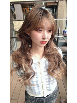 ステア ケース(stair case) 韓国レイヤー×ハイトーンベージュ