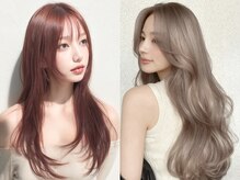 【縮毛矯正＆髪質改善カラーの薬剤・手段方法がとにかく豊富】
