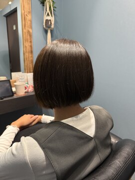 フレイムス ヘアアンドリラックス 吉川店(Frames hair&relax) 顎ラインボブ