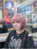 トーキョー オタクヘアー(TOKYO OTAKU HAIR) ヒプマイ 飴村乱数/推しカラー/ピンク/紫/再現カラー/ウルフ