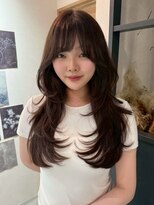 エトワ 中央店(etoi)&nbsp;大分韓国ヘアかき上げレイヤーカット