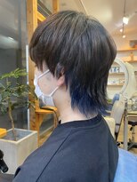 ラグシス(LUXIS)&nbsp;メンズウルフカット×インナーカラー